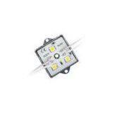 4.8W Waterproof SMD LED Module , High Brightness 3528 LED Module Glue Waterproof