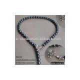 Length Adjustable Pearl Necklace AN0705 thumbnail-1