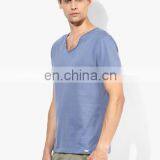 Bule V-Neck Running T-Shirts thumbnail-2