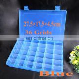 36 Grids Rubber band plastic packing box for rubber band