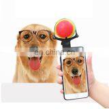 New Design Dog Cat Pet Selfie Stick Rod Dog Cat Take Photos Training Toy Flower Phone Clip Selfie Clip thumbnail-2
