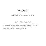 DIESEL ENGINE PARTS MANIFOLD INTAKE K9006082 FIT FOR CRAWLER EXCAVATOR DX75-9C ACE DX75-9CN ACE thumbnail-1