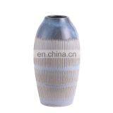 Modern Creative Flower Vase Cheap Wholesale Fancy Small Ceramic Vase for Hotel Table thumbnail-1