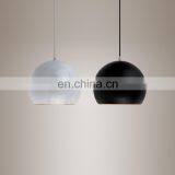 Modern Style New Design Aluminum & Black Hanging Round Ball Pendent Light thumbnail-5