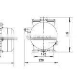 HPU-10GKDLEHCFFA 220V 0.75kw 1440rpm 50 hz AC Motor Electric Work Platform Power Unit thumbnail-2