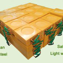 UHMW Polyethylene Crane Outrigger Mats RV Leveling Jack Pad Cribbing Pads thumbnail-4