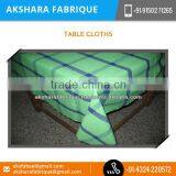 All Weather Easy to Maintain Soft Glass Table Cloth Available at Affordable Rate