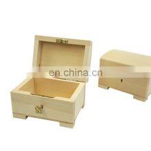 Custom Creative Useful Empty Bulk Wooden Gift Boxes With Lock thumbnail-2