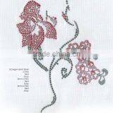 Fashion Flower Design Hot-fix Stone Pattern for Garments thumbnail-1