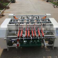 Semi Automatic Paper Board Folder Gluer Machine/two Pieces Glue Machine/carton Folding and Gluing Machine thumbnail-3