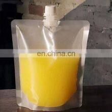 Food Grade Recycle Stand Spout Pouch For Jelly Juice Liquid Food Packaging thumbnail-3