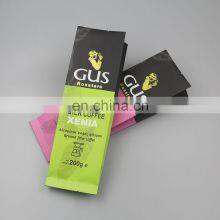 Custom Printing Tin Tie Recyclable Gusset Ground Coffee Bean Packing Bags With Valve thumbnail-3