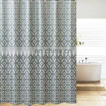 Gray Color Design Peva Bathroom Curtain Bath Curtain thumbnail-1