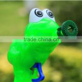 Lovely cartoon friction frog bubble gun with lots of fun