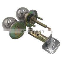 Mortise Cylindrical Ball Brass Door Knob Lock Handle Round Shape thumbnail-5