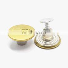 Custom Engraved Logo Rivets Snap Buttons For Clothing