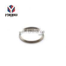 Excellent Custom Keyring Metal Shaped Key Split Ring Key Chain For Clothing thumbnail-1