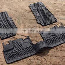 Auto Exterior Parts Accessories 4 Doors Car Floor Rubber Car Mat Offroad For Jeep Wrangler JK 2007-2017 thumbnail-4