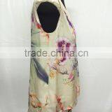 2016 New Summer Silk Printed Ladies Sexy Vest thumbnail-3