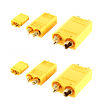 Amass XT30U XT60 XT90H-F/M Connectors Male Female Battery Connectors Xt30 Xt60 Xt90 thumbnail-4