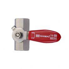 HAMAI BSS-01-10Rc Series Stainless Steel 316 Pneumatic Air Ball Valve for Kitchen Gas Shut-Off Water Oil Flow Control Valves thumbnail-2