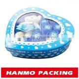 High Quality Decorative Heart Shaped Christmas Gift Box With Window thumbnail-1