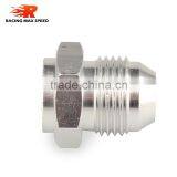 Real Alloy Fittings Hose Connector Wholesale An Male Aluminium Weld On Fitting Aluminum Hose Adapter AN4-ONE thumbnail-3