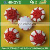 High Fashion Cord Braided Fabric Covered Button For Ladies --- F1536 thumbnail-1