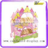 Castle 2 Tier Cardboard Paper Recyclable Cupcake Stand thumbnail-1