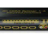 HDMI 4 Port Way Distribution Splitter 1x4 1 In 4 Out thumbnail-3