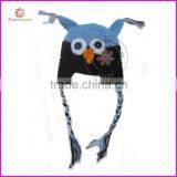 Crochet Owl Hat, Owl Winter Hat