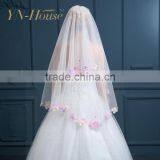 Belly Dance Silk Face Indian Muslin Wedding Veil thumbnail-3