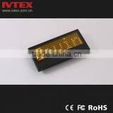 Digital Blue Rechargeable Battery Backup Mini LED Display / LED Name Badge / Digital Badge thumbnail-4