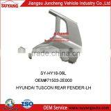 Steel Rear Fender For Hyundai Tuscon Auto Body Parts SY-HY18-06L OEM#71503-2E000 thumbnail-1