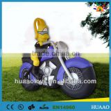 commercial popular inflatable motorcycle model for sale