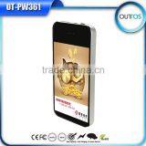 High Quality Portable Mini Super Slim Power Bank Exide Battery Power Bank 4000mah