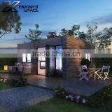 Prefabricated Luxury Container House Prices, Modern Living House 2 Units 40ft Prefab Shipping Container House for Sale thumbnail-5