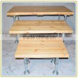 2015 Wooden Flower Display Rack, Three Floors Display Tables thumbnail-2