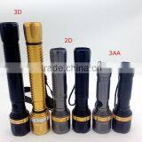 1W Powerful Led With 3D Batteries Zoom Adjustable Flashlight thumbnail-2