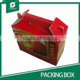 RECYCABLE PAPER BOX WITH HANDLE CUSTOM MADE thumbnail-2