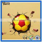Hot Sell LED Optical Sensor Light Wall Bedside World Cup Football Nightlight thumbnail-5