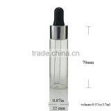 High Transparent Heat Resistant Borosilicate Glass Dropper Bottles for Cosmetic thumbnail-2