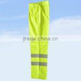 Yellow Pockets Tight Fabric for Safety Pants for Construction thumbnail-2