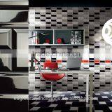 75x150 White Wall Tile, Bevel Surface Ceramic Tiles, Kitchen and Bathroom Interior Tile thumbnail-3