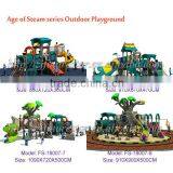 10 Optional Sizes Retro Age-of-steam Style Outdoor Playground Equipment for Your Choice thumbnail-6