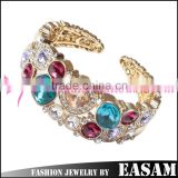 Easam Factory Discount Hottest Colorful 14k gold evil eye bracelet