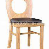Round Back Wood Dining Chair thumbnail-2