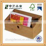 Trade Assurance Classical Durable Desktop Wooden File Organizer