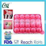 Lollipop Shaped Silicone Custom Moon Cake Mold