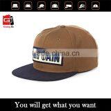Customize High Quality 100% Cotton 6 Panels Applique Snapback Hat thumbnail-1